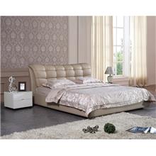JDS 现代卧室家具 双人床 1.8米床 皮艺床 Z-9801