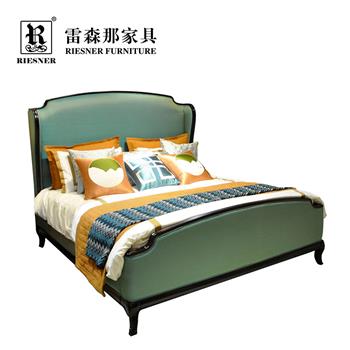 格美那 现代轻奢美式系列 卧室家具 1.8/1.5米床  MC02-019